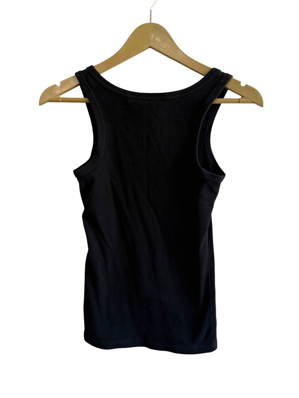 Harley Davidson Small Black White Graphic Tank Top Biker Y2K Grunge Minimalist - Picture 2 of 4